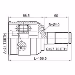 FEBEST 1211-IX352WDRH non classificato