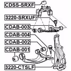FEBEST CDAB-003 non classificato