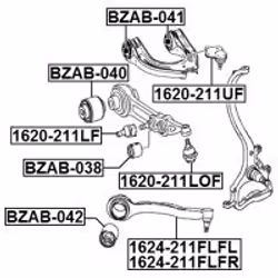 FEBEST 1620-211LF non classificato