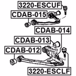 FEBEST CDAB-014 non classificato
