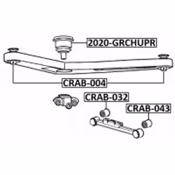 FEBEST CRAB-043 non classificato
