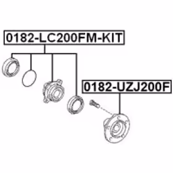 FEBEST 0182-UZJ200F non classificato