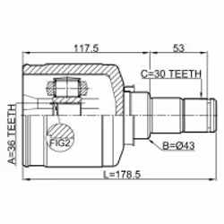FEBEST 0411-CW6LH non classificato