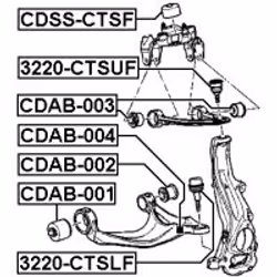 FEBEST CDAB-001 non classificato