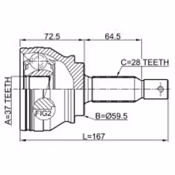 FEBEST 0410-CW6 non classificato