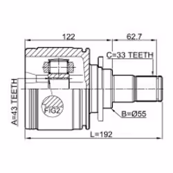 FEBEST 0411-V97WLHR non classificato