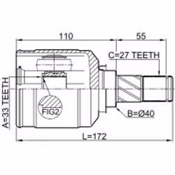 FEBEST 0411-GACVTLH non classificato