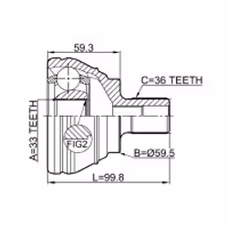 FEBEST 2310-EOS non classificato