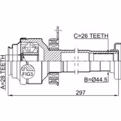FEBEST 2311-T5RH non classificato