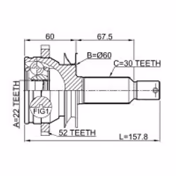 FEBEST 1210-CM10RA52 non classificato - Vista aggiuntiva 2