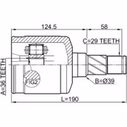 FEBEST 0211-Z50LH non classificato