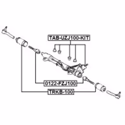 FEBEST TAB-UZJ100-KIT non classificato