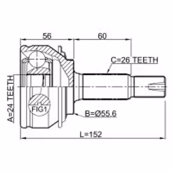 FEBEST 0110-NSP90 non classificato