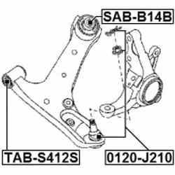 FEBEST TAB-S412S non classificato - Vista aggiuntiva 2
