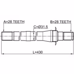 FEBEST 1212-CM10AT4WD non classificato