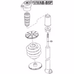 FEBEST VWAB-B5F non classificato