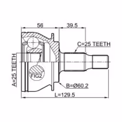 FEBEST 1610-169 non classificato
