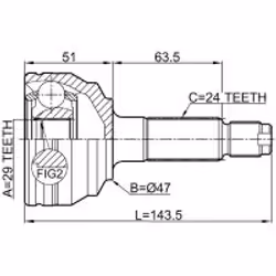 FEBEST 0910-M412 non classificato
