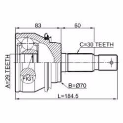 FEBEST 0110-GRN245 non classificato