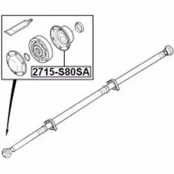 FEBEST 2715-S80SA non classificato