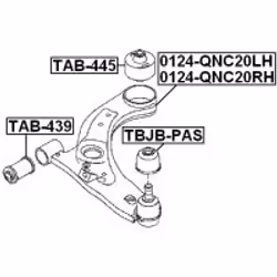 FEBEST 0124-QNC20LH non classificato