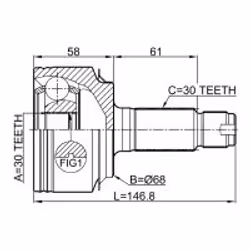 FEBEST 0310-CWAT non classificato