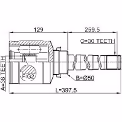 FEBEST 0411-CW6WRH non classificato - Vista aggiuntiva 2