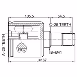 FEBEST 2211-CEED non classificato