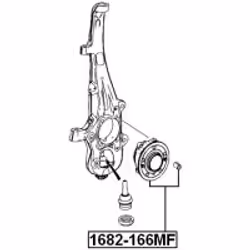 FEBEST 1682-166MF non classificato