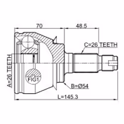 FEBEST 1910-R58 non classificato