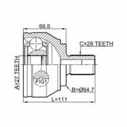 FEBEST 2310-2H non classificato