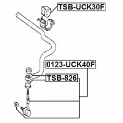 FEBEST TSB-UCK30F non classificato