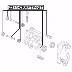 FEBEST 2374-CRAFTF-KIT non classificato - Vista aggiuntiva 2