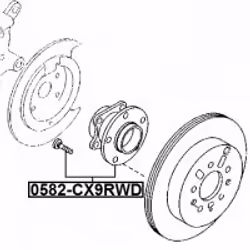 FEBEST 0582-CX9RWD non classificato