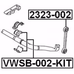 FEBEST VWSB-002-KIT non classificato