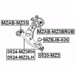 FEBEST MZAB-MZ3BRUB non classificato - Vista aggiuntiva 2