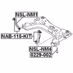 FEBEST NAB-115-KIT non classificato