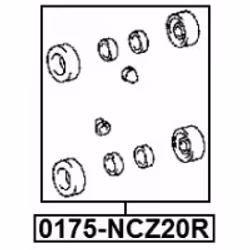 FEBEST 0175-NCZ20R non classificato