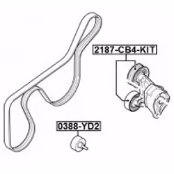 FEBEST 2187-CB4-KIT non classificato