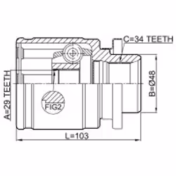 FEBEST 0411-H77WLH non classificato