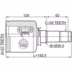 FEBEST 2111-TKE4WDLH non classificato
