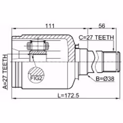 FEBEST 1611-221FRH non classificato