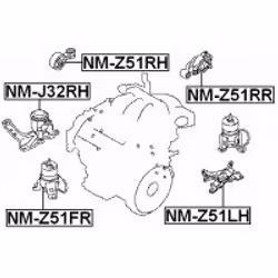 FEBEST NM-Z51FR non classificato