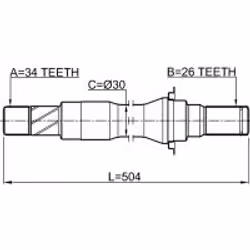 FEBEST 1012-V250MTRH non classificato