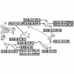 FEBEST SSB-G12R18 non classificato