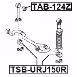 FEBEST TSB-URJ150R non classificato