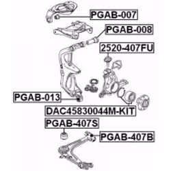 FEBEST PGAB-407S non classificato - Vista aggiuntiva 2