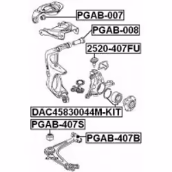 FEBEST PGAB-407B non classificato