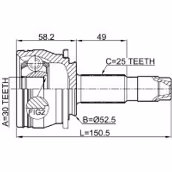 FEBEST 1010-T300 non classificato