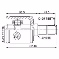 FEBEST 0311-ESATRH non classificato